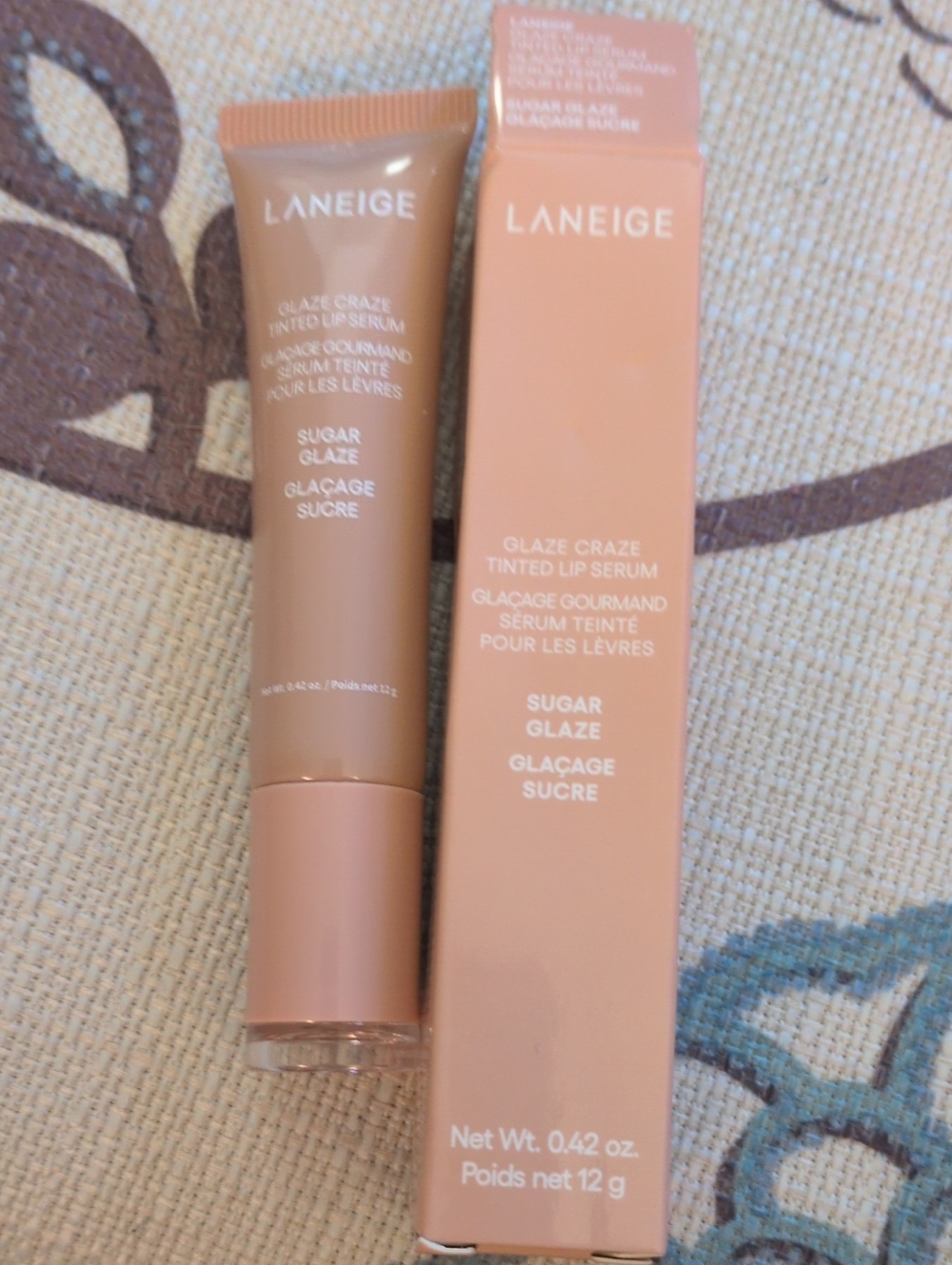 LANEIGE Glaze Craze Tinted Lip Serum — Sugar Glaze